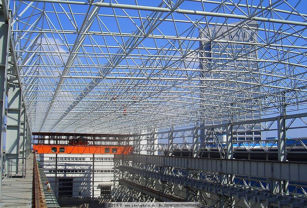 大型钢结构建筑图片,现代建筑 现代设计 线条 构