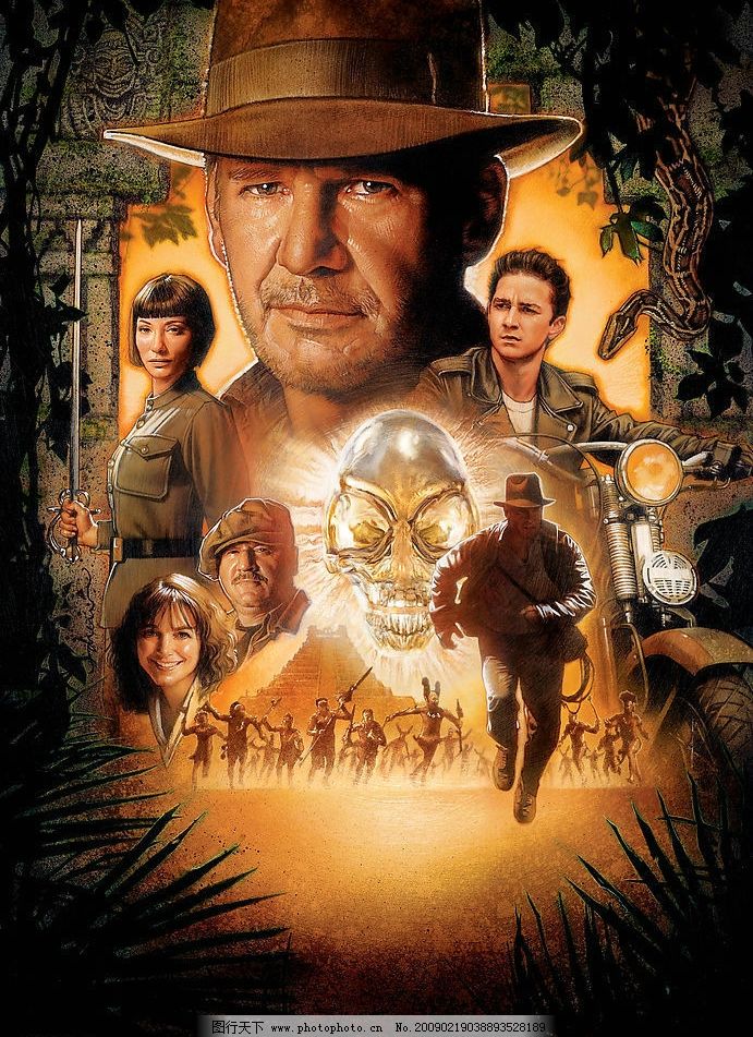 电影海报夺宝奇兵4图片