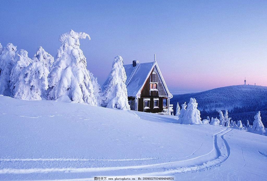 人和美丽雪景图片_美丽 雪景-美丽雪景图片-悦地带图网