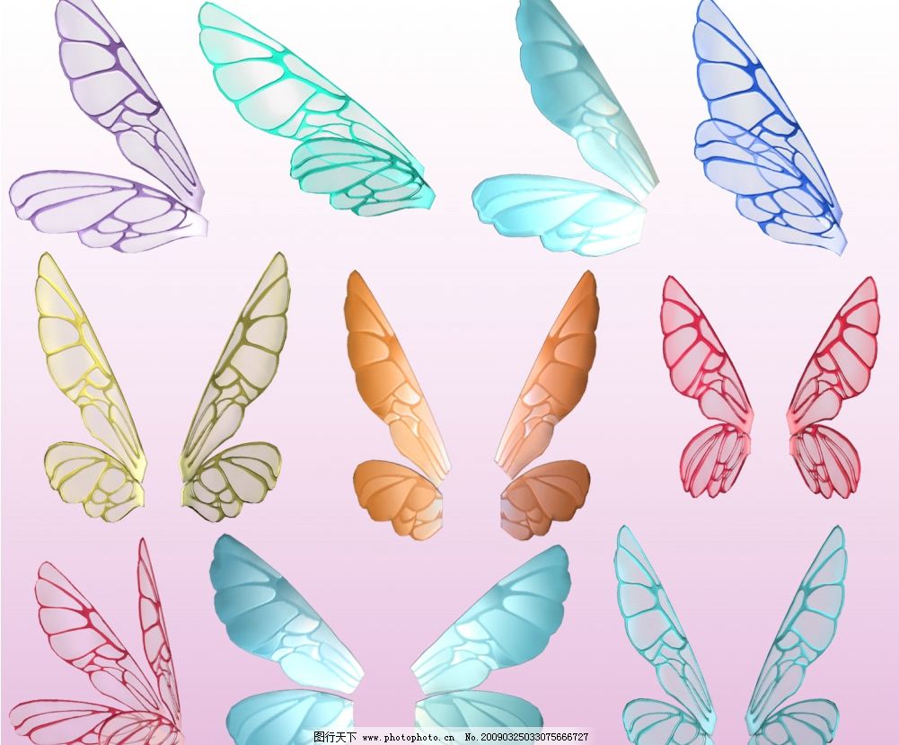 Крылья бабочки вектор