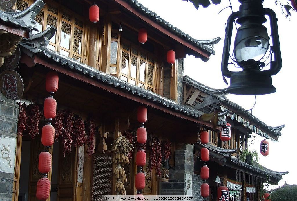 云南丽江古城图片